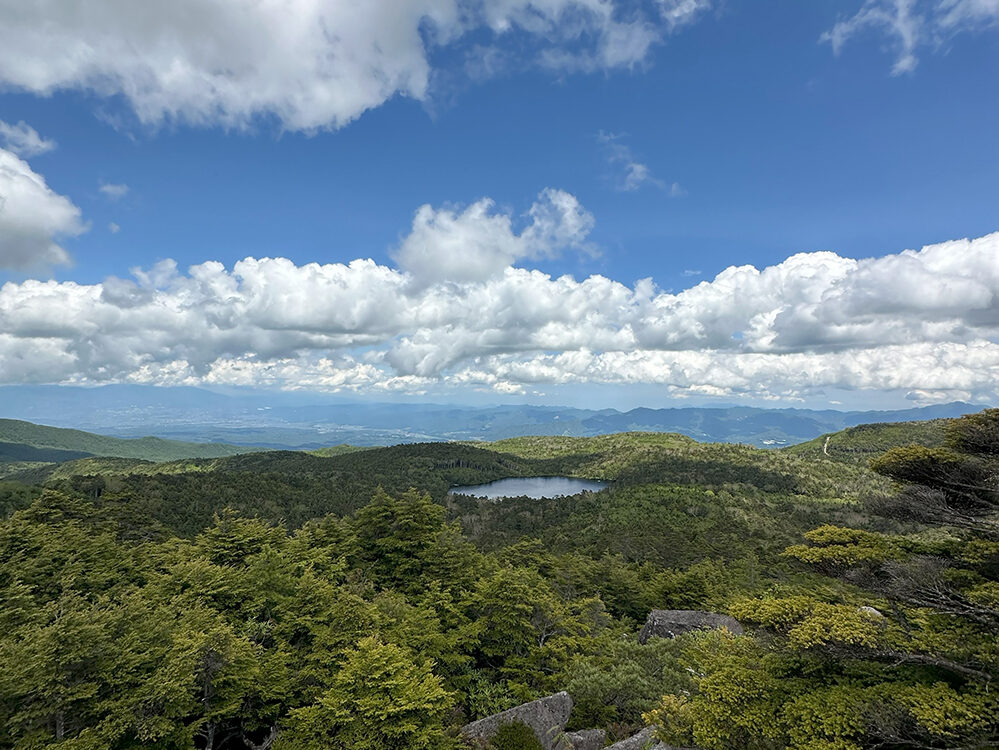 山上からの大パノラマ